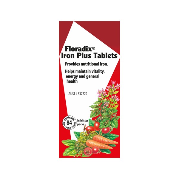Floradix Iron Plus Tablets 84 Tablets