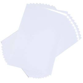 Adhesion (weak) - Set of 10 sheets / transfer sheet / approx. A4 size (approx. 7.9 x 11.8 inches (20 x 30 cm) Application sheet transparent film application film retack sticker application sheet