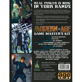 Modern Age RPG Game Master's Kit