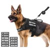 DEWVIE Service Dog Vest Harness, Adjustable Dog Harness and Dog