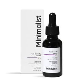 Minimalist Suero para el crecimiento del cabello con Capixyl, Redensyl, Procapil, Anagain y Baicapil | Fortalece el folículo piloso y controla la caída del cabello | Unisex-Adultos | 18 % activos para el crecimiento del cabello