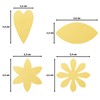 Vaessen Creative Craft Paper Punch - Flowers - 4 Pcs