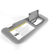 PEVAST Left Driver Side Sun Visor Compatible with Toyota Highlander