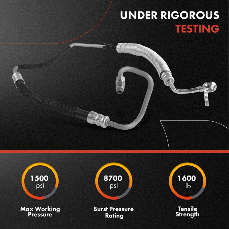 A-Premium Power Steering Pressure Hose Line Assembly Compatible with Lexus