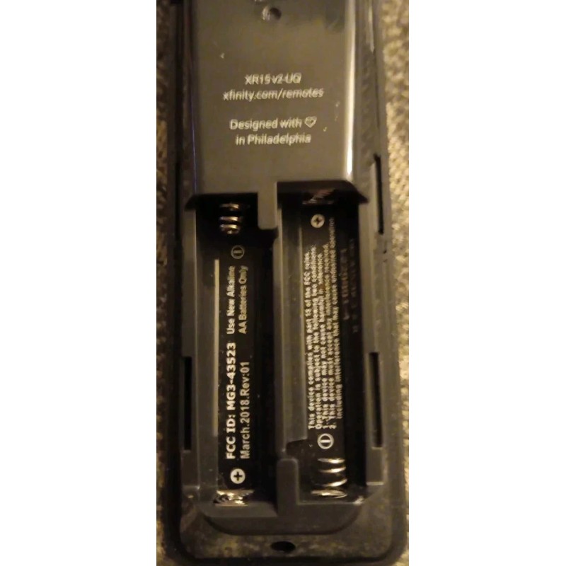 Xfinity XR15 V2-UQ Remote Control New