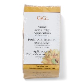 GiGi LOT of TWO Packs GiGi Small Accu Edge Applicators Small 100 Pack NEW
