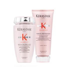 KRASTASE Krastase Genesis Bain Nutri-Fortifiant 250ml and Genesis Fondant Renforcateur 200ml Duo