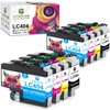 8-Pack LC404 Ink Cartridges for Brother LC404 LC404BK LC404C LC404M