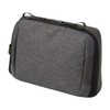 Kutsuwa FS110GY Desk Pouch, Faster Storage, Gray