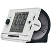 Seiko Clock NR539W Alarm Clock, Radio Wave, Digital, Loud Volume,