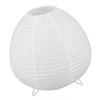 Lantern Table Paper Lamp Warm Light E14 Bulb Simple Installation