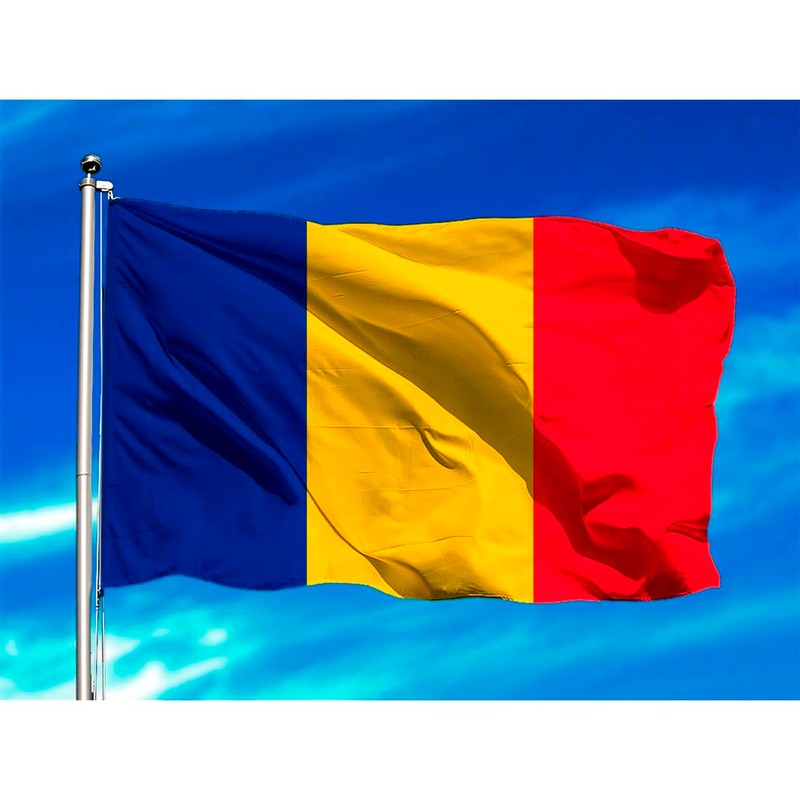 Romania Flag, 90 cm x 150 cm, Large Flag with
