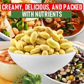 Canary (Peruvian) Beans 2 LB Bag, - Frijol Peruano - Mayocoba Beans, 100% All Natural, Premium Quality. Triple Washed. by Amazing Chiles and Spices