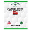 Vitamin D3 4000IU HIGH Strength 120 Tablets