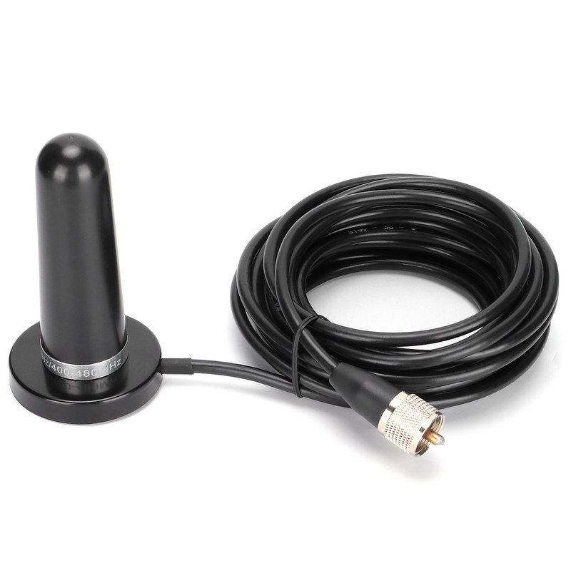 Mini Car Antenna Dual Frequency Antenna Accessories with 5m Feeder