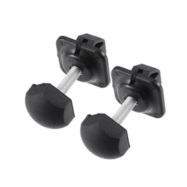 REPAIROCK 1L5Z-16758-AA/Hood/Bumper Stop for Ford for Ranger 1998-2011 / Hood Stop Buffer/Durable/Rubber / 2 Pcs/Black Auto Replacement Parts