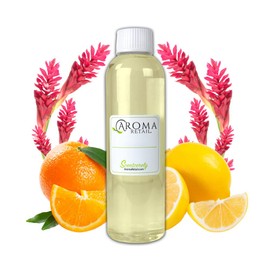 Arancia 4 oz Refill for Oil Diffuser with Orange, Geranium, Amber, & More Notes