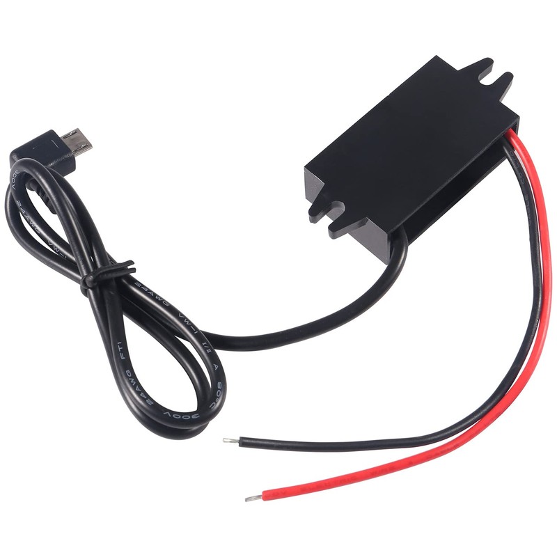 Aoicrie DC-DC 12V to 5V 3A Micro Dual USB Converter