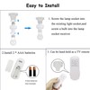 Remote Control Light Socket,Wireless Light Switch Kit with Timer,E26 E27