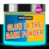 Ninesung Sky Blue Glow in The Dark Pigment - 2