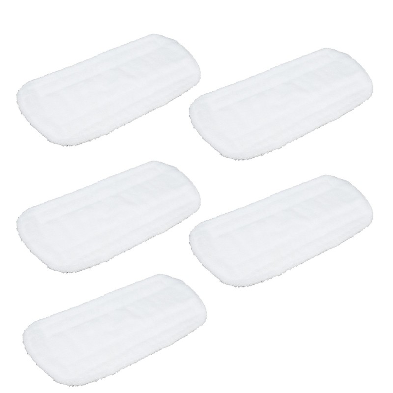 5PCS Microfiber Mop Pads Reusable Mop Head Cleaning Pads Replacement