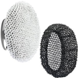 Innerneed Esponja Baño Ducha Funda Malla Exfoliante Paño Limpieza Hombre Mujer Adecuado Todos Tipos Piel Gris
