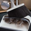 Broom and Dustpan Set, JEHONN Long Handle Lightweight Broom Set