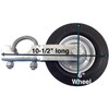 Jake Sales Gate Helper Wheel for Supporting Gates with 1-3/8"