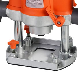 Lotos ER001 Electric Plunge Wood Router with Edge, 110/120V
