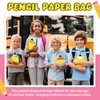 100 Pcs Large Pencil Candy Bags Bulk Back to School