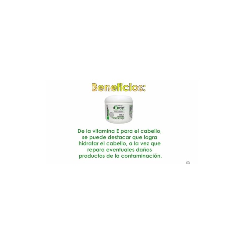 Labonte Vitamina E Y Keratina Crema Capilar Profesional para Cabello