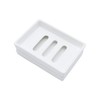 Ceramic Soap Dish Bar Soap Holder Double Layer Soap Tray