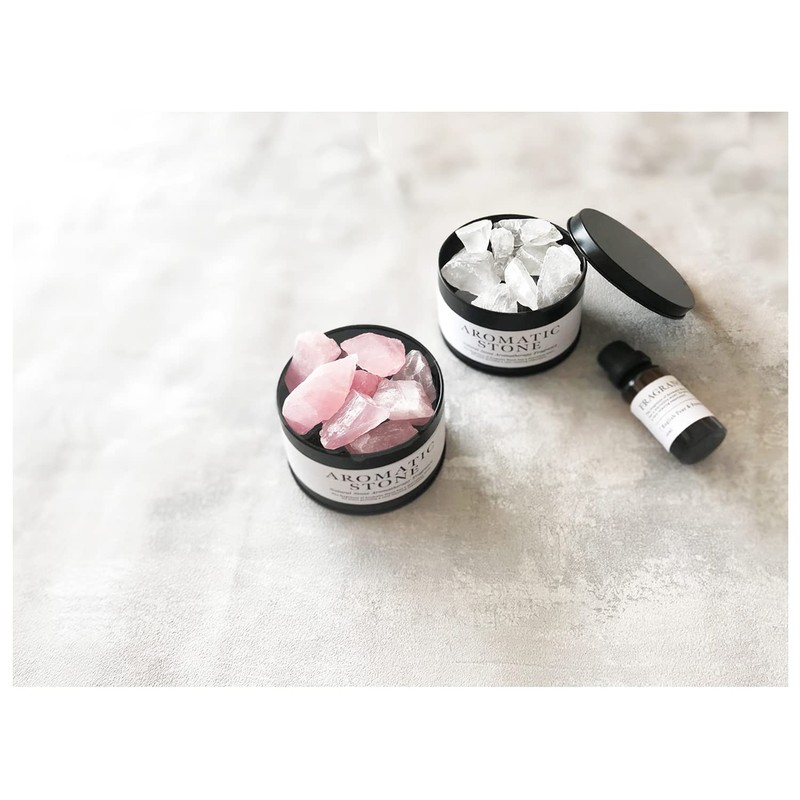 Kameyama Aromatic Stone Rose Quartz Wood Sage & Sea Salt