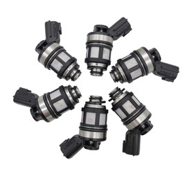 Germban JS23-1 Juego de 6 inyectores de combustible para Nissan Patrol IV GU Y61 TB45E 4.5L 16600-38Y10 1997-2001