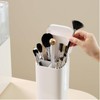 ACSTORi Waterproof Dustproof Makeup Brushes Organizer With Portable Covered Cap