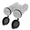 Doxiuyo 2 Pieces Binoculars Protective Rubber Objective Lens Cap Binocular
