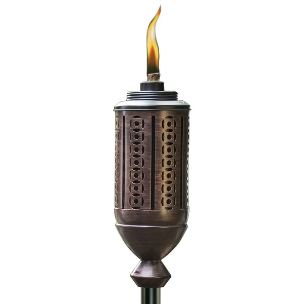 TIKI Brand 65-Inch Cabos Metal Torch, Bronze