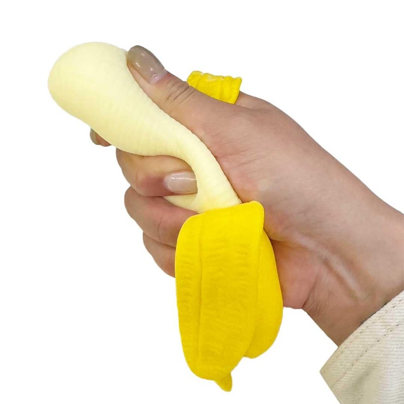 AiO JAPAN Toy, Stretching Banana, Peeling Banana, Stress Relief, Stress