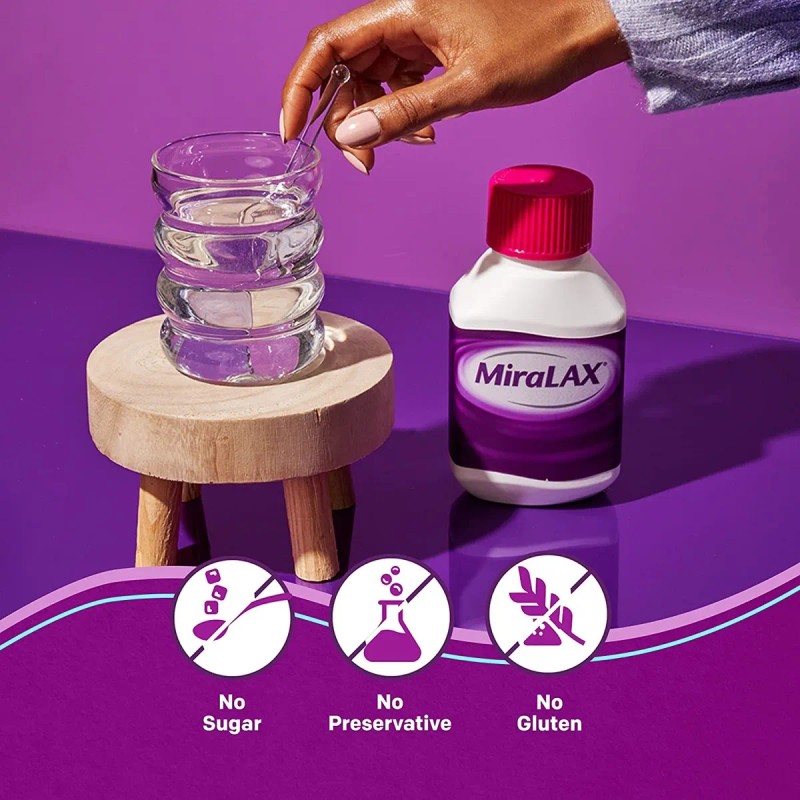 Miralax Laxante En Polvo 45 Dosis Importado De Usa