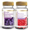 Juveternal Duo Cápsulas Faciales Biotina Cápsulas Faciales Ácido Hialurónico 90