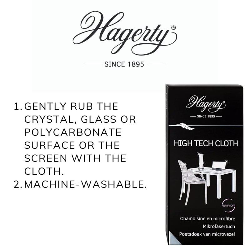 Hagerty High Tech Multi-Purpose Cleaning Cloth – Set of 4