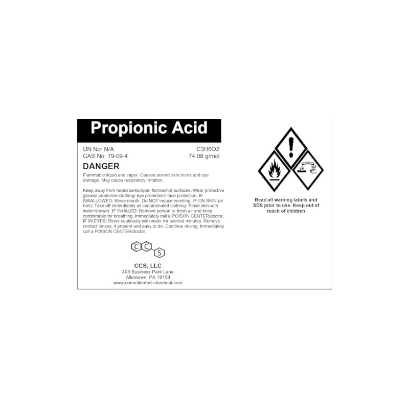 Propionic Acid 30ml (1 Fl Oz)
