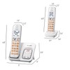 Panasonic Expandable Cordless Phone System with Answering Machine and Call