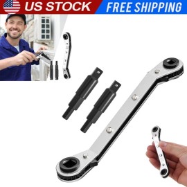 Unbranded Set Double-Ended Quick Socket Ratchet Wrench Rod Screwdriver Bit Tools US STOCK