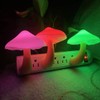 [ 2 Pack ] UTLK LED Mushroom Night Light Lamp