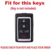 TECART Key Fob Cover with Keychain Fit For Jeep Grand