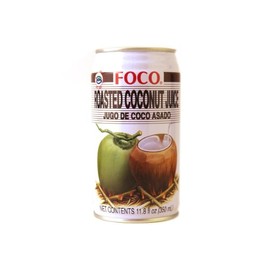 FOCO Roasted Coconut Juice (Jugo De Coco Asado) - 11.8fl Oz (Pack of 12)