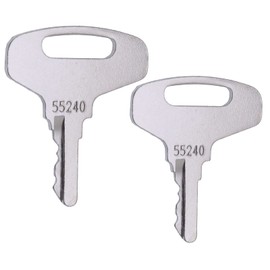 Solarhome 2pcs Ignition Keys 66711-55140 for Kubota Tractor B Series B20 B5100 B6100 B6200 B7100 B7200 B8200 B9200