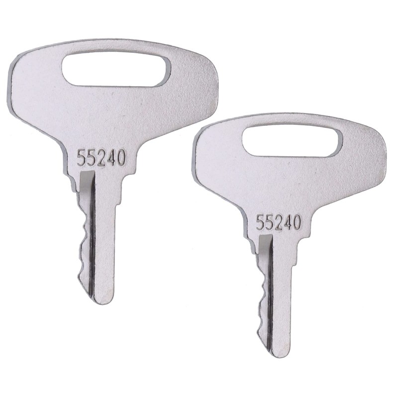 Solarhome 2pcs Ignition Keys 66711-55140 for Kubota Tractor B Series
