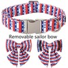 ARING PET American Flag Dog Collar-Summer Patriotic Dog Collar with